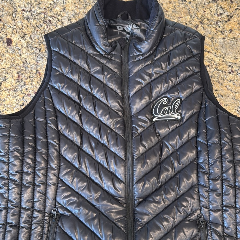 Cal Black Quilted Vest